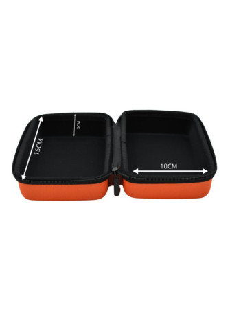 Boite de rangement coquée couleur orange - EVABOXORANGE